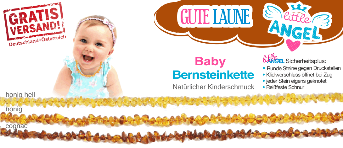 Baby Bernsteinkette Chips